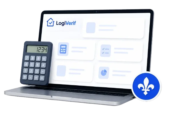 Illustration des outils LogiVerif pour préparer son installation au Québec